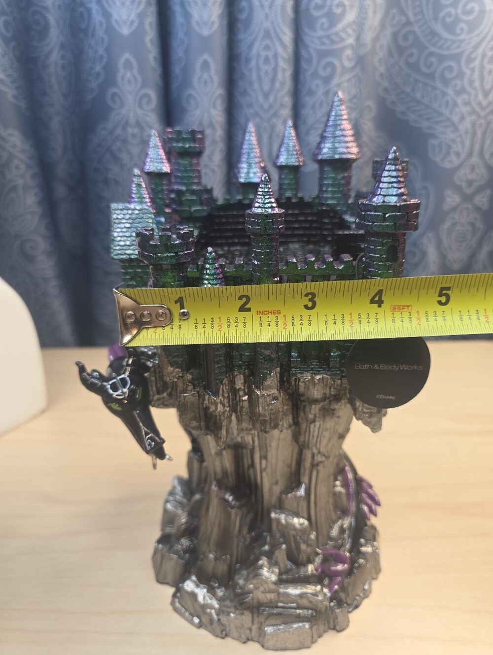 Disney Villains Maleficent Dragon Castle 3-Wick Candle Holder Bath & Body Works - Picture 14 of 16